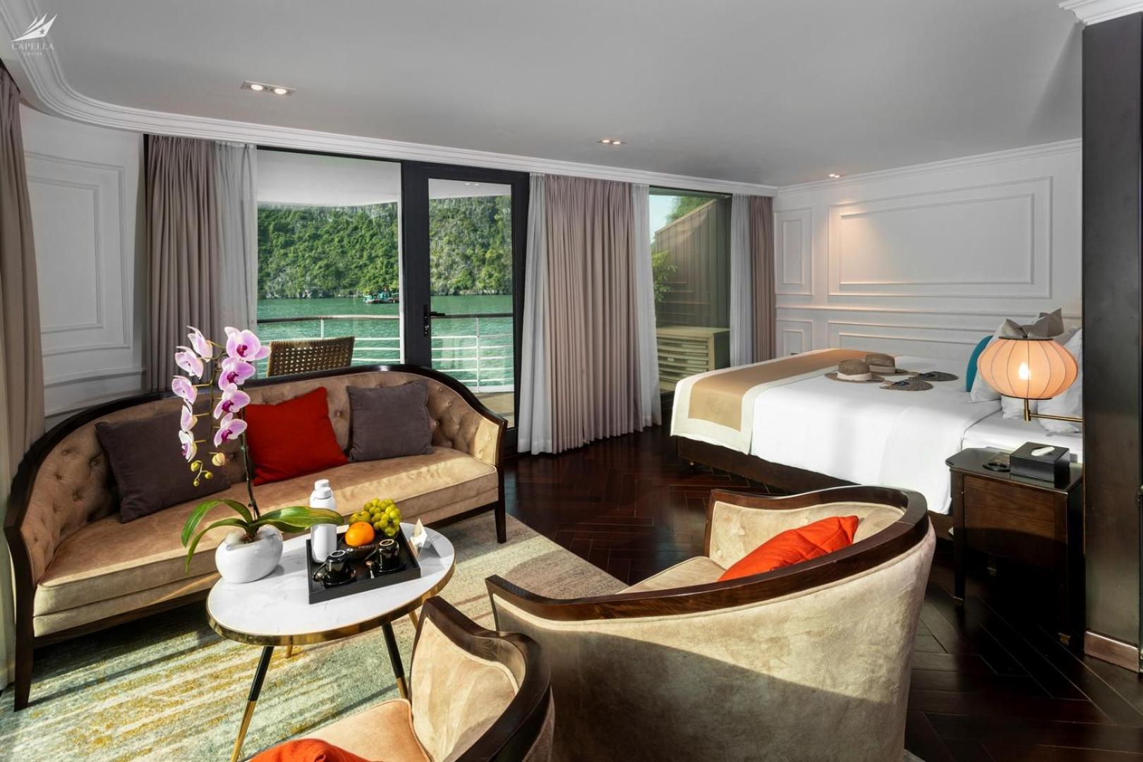 Hotel Halong Capella Cruise - Member Of Lyra Cruise Collection Hạ Long Zimmer foto